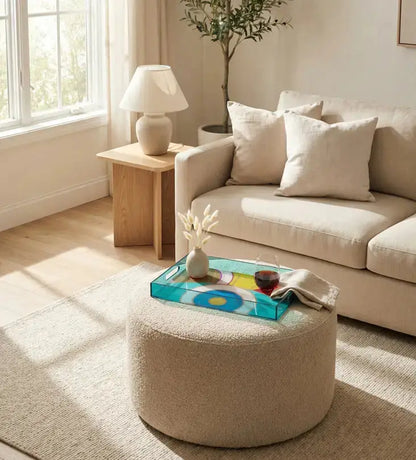 Supernatural Tray - Acrylic Kashida Design