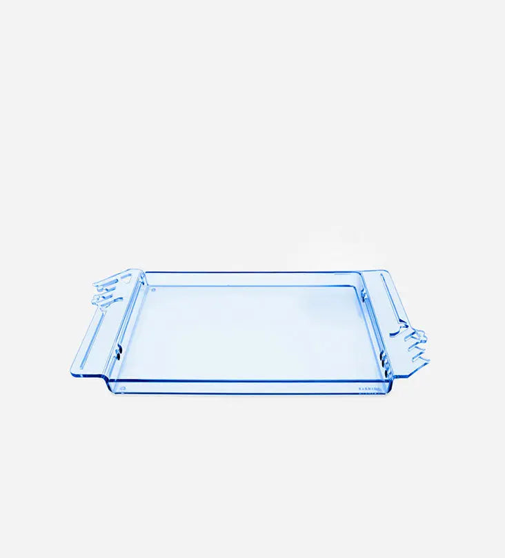 Bayti Jannati Tray (Regular) - Blue Kashida Design