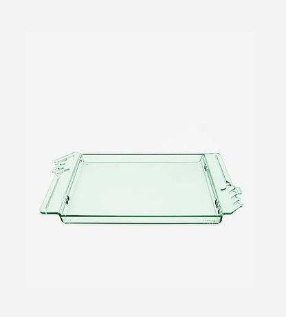 Bayti Jannati Tray (Regular) - Green Kashida Design