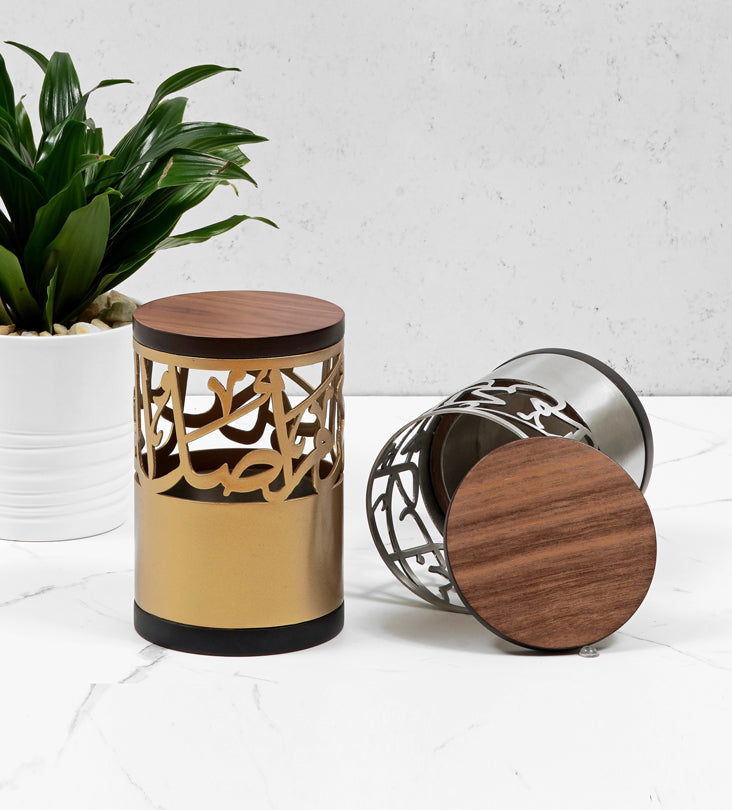 Name Incense Burner (Wood & Steel)