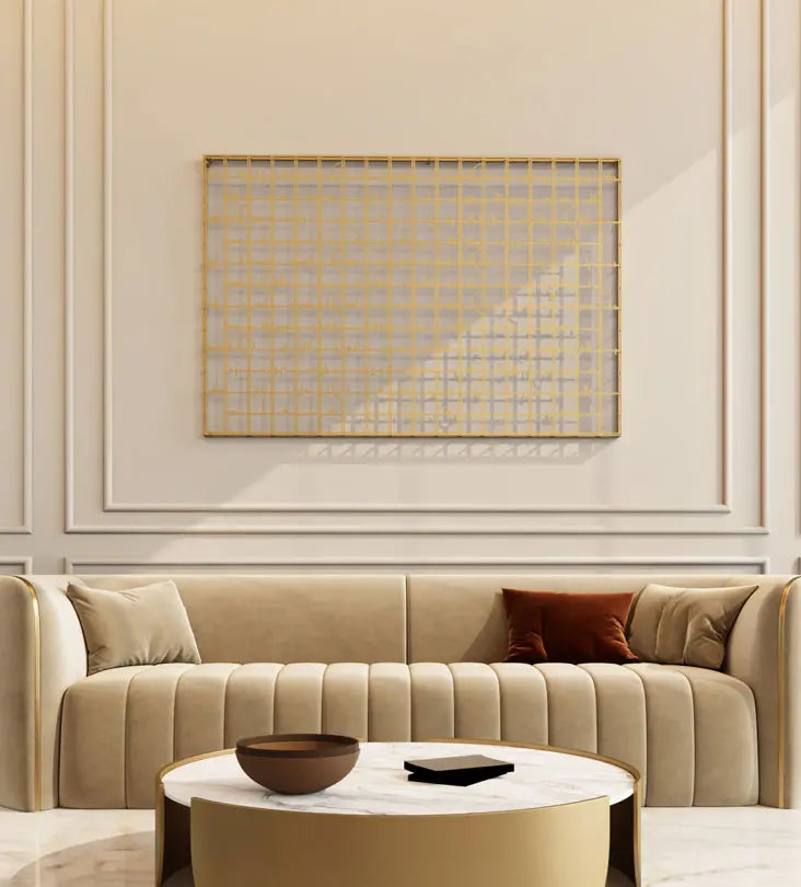 The 99 Names of Allah Wall Art Kashida Design