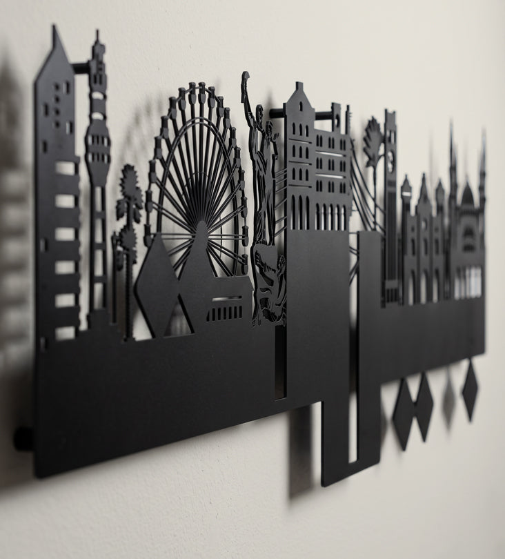 City Skyline Wall Décor – Beirut Kashida Design