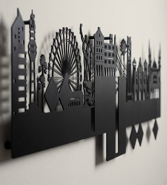 City Skyline Wall Décor – Beirut Kashida Design