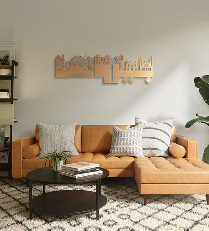 City Skyline Wall Décor – Beirut Kashida Design