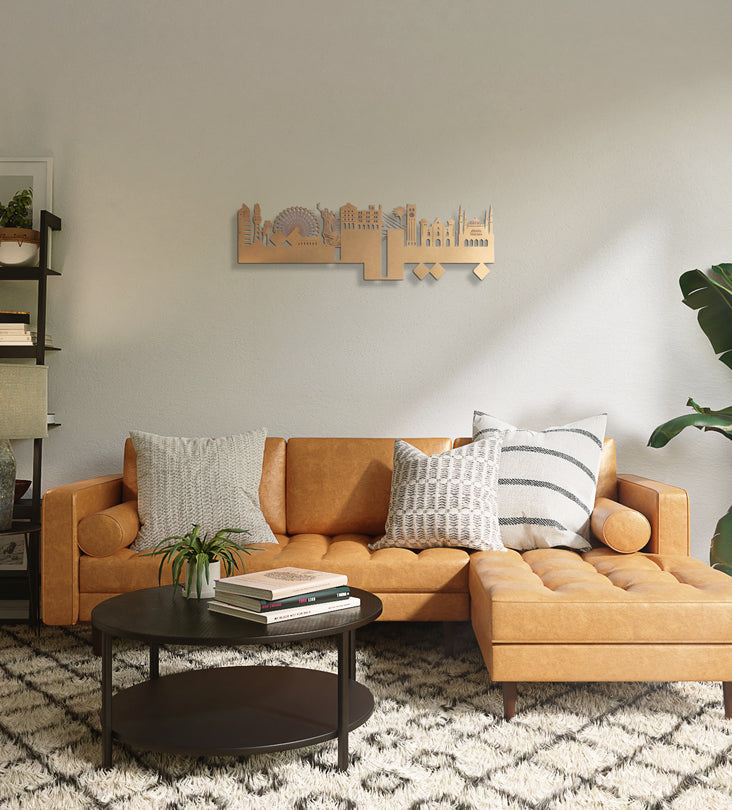 City Skyline Wall Décor – Beirut Kashida Design