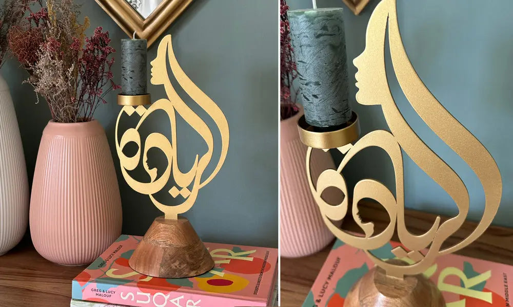 A series of luxury UAE corporate gifts designed by Kashida commemorating Emirati Women's Day