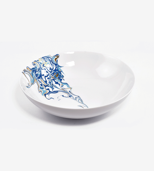 Metamorphosis Serving bowl Kashida Design