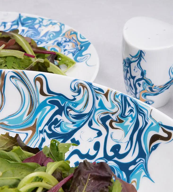 Metamorphosis Serving bowl Kashida Design