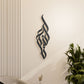 Modern long decorative Kashida wall accent in modern Arabic calligraphy translating to blessing