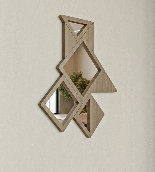 Nuqat Origami Vertical Mirror