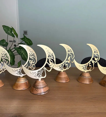 Ramadan Family Hilal Crescent Kashida Design