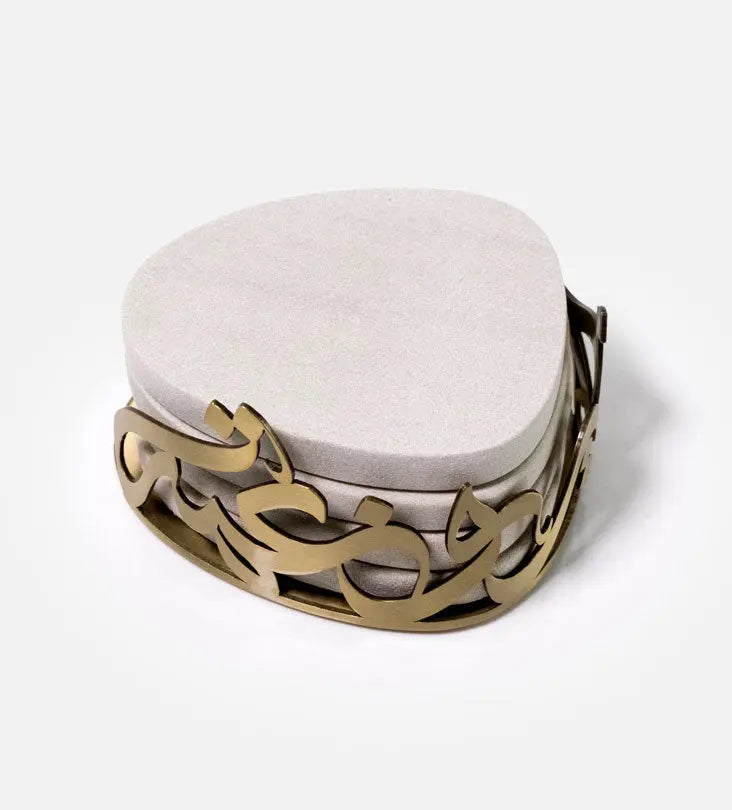 Sandstone Coasters Kashida Design