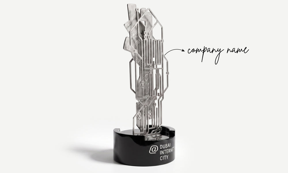 Digital Era Trophy Kashida Design