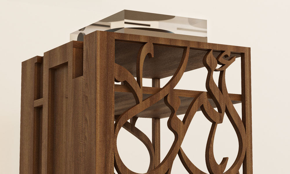 Turntable Console Kashida Design
