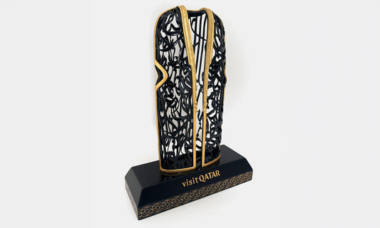 Visit Qatar Luxury Bisht Sculptural Trophy