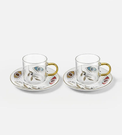 Supernatural Espresso Cup Kashida Design