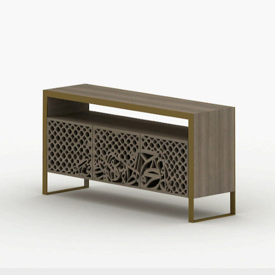 Luxury furniture Arabic calligraphy sideboard buffet console for dining table