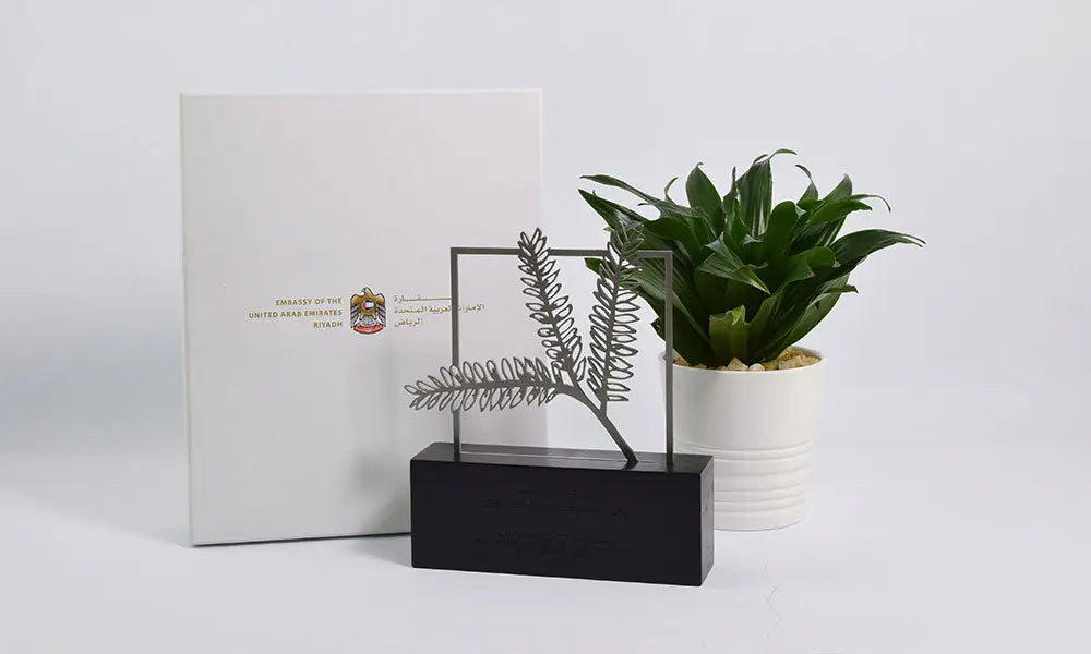 VIP corporate gift for UAE Embassy in Riyadh celebrating year of tolerance