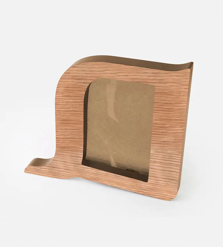 Personalized wooden photo frames with Arabic calligraphy letters