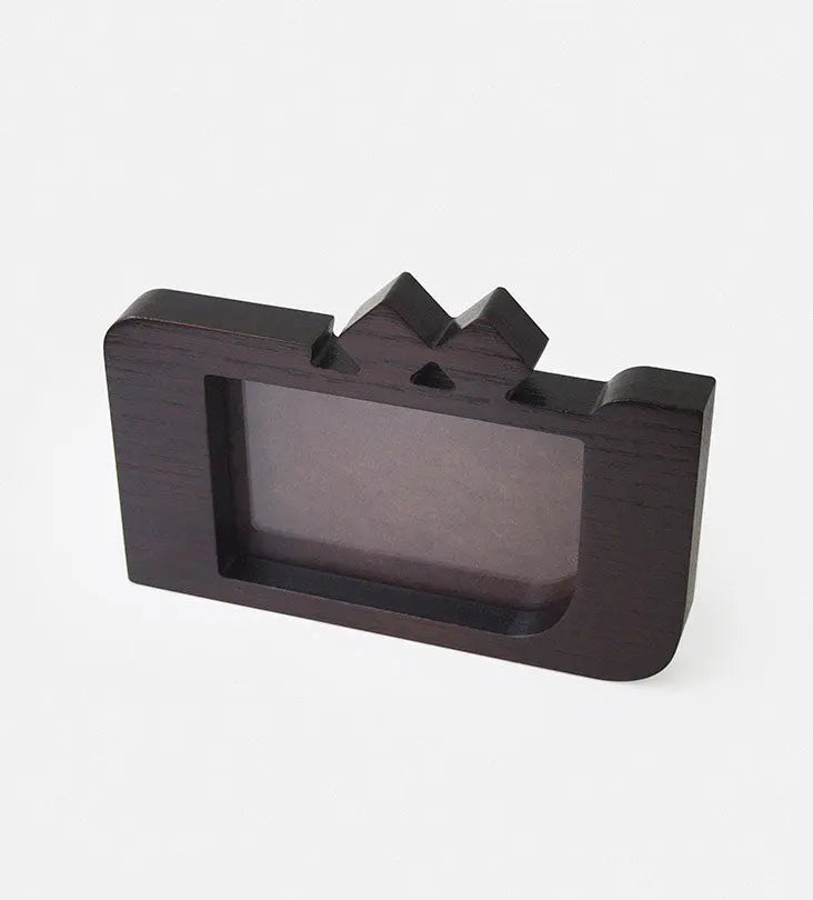 Personalized wooden photo frames with Arabic calligraphy letters