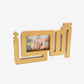 Omi mother Arabic calligraphy wooden photo frame  gold