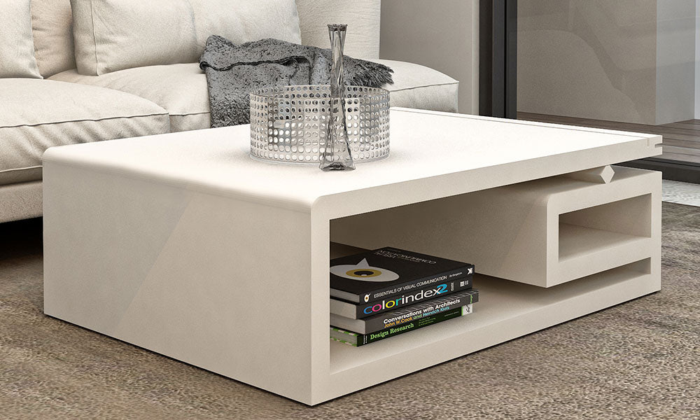 Luxury personalized coffee table made from Arabic letters