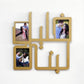 Personalized Arabic calligraphy wooden name photo frame for wall