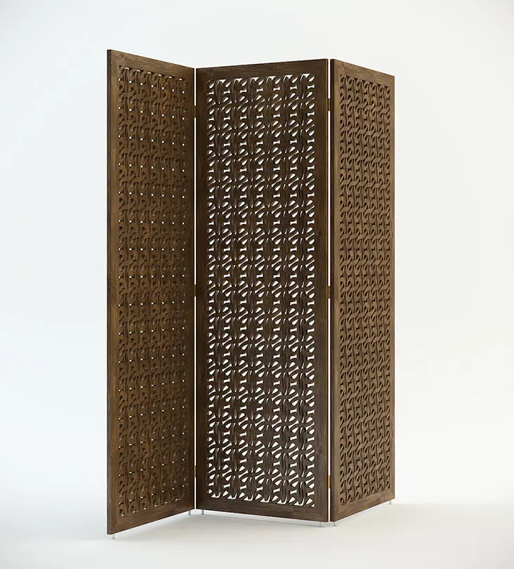 Modern room divider traditional masharabiya made from Arabic calligraphy letter